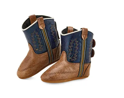 Infant Tan Canyon Foot/ Blue Shaft