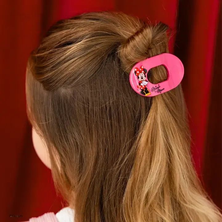 Minnie Mouse Tiny Flat Round Clip