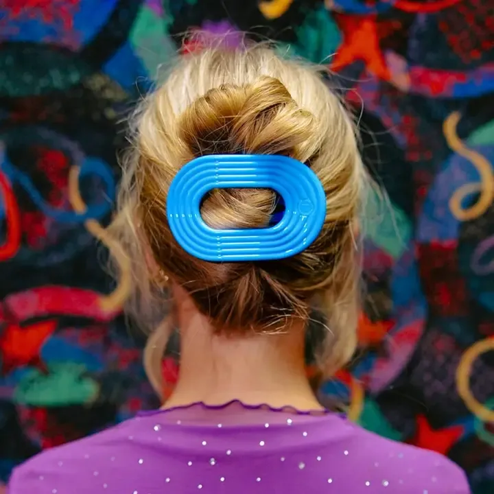 Miami Vice Large Flat Round Clip