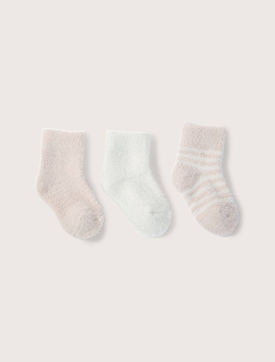 CCL Infant Socks 3 Pack-Pink Pearl