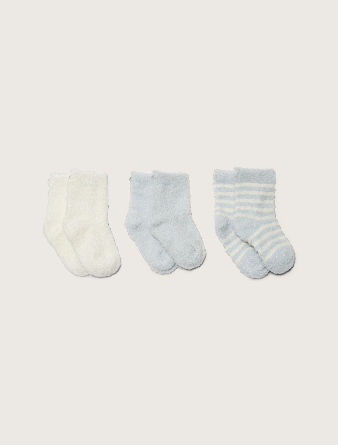 CCL Infant Socks 3 Pack-Blue Pearl