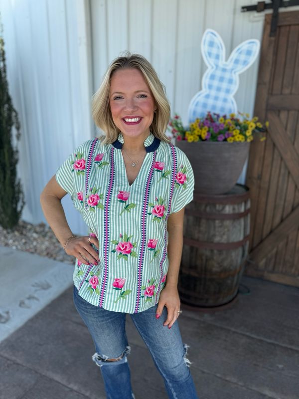 RM Spring is Blooming Top