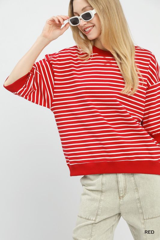 CH Cherry Stripe Chill Top