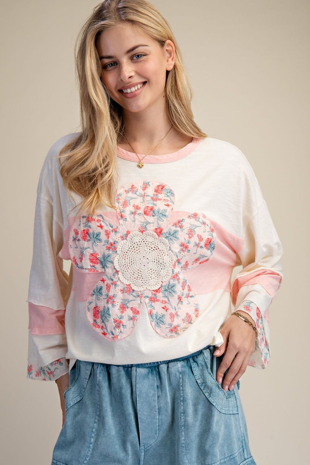 CH Petal Kiss Knit Top