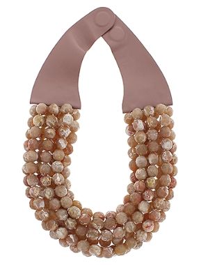 RM Brown Magnetic Clasp Necklace