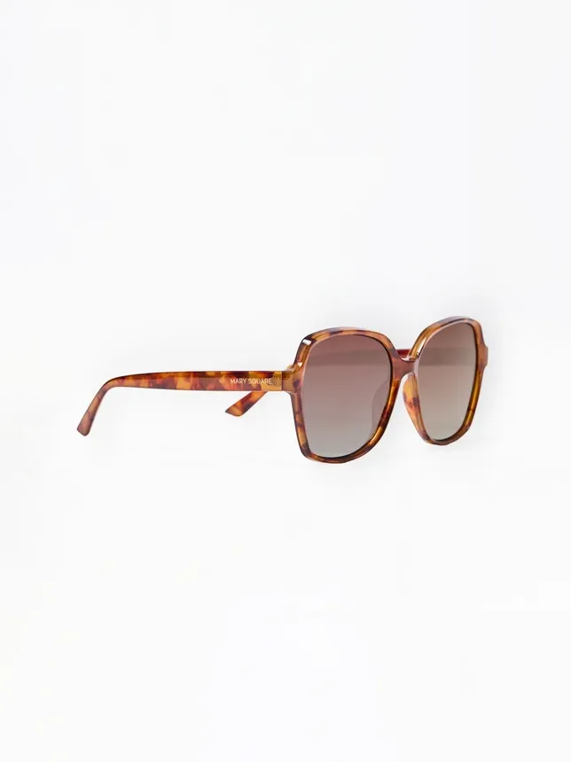 Haley Polarized Sunglass-Tortoise