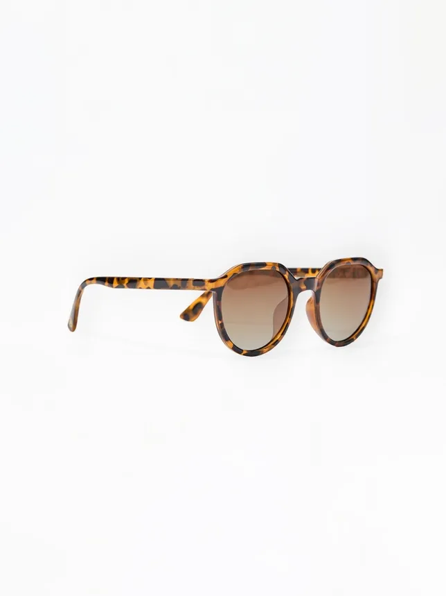 Meredith Polarized Sunglass-Tortoise