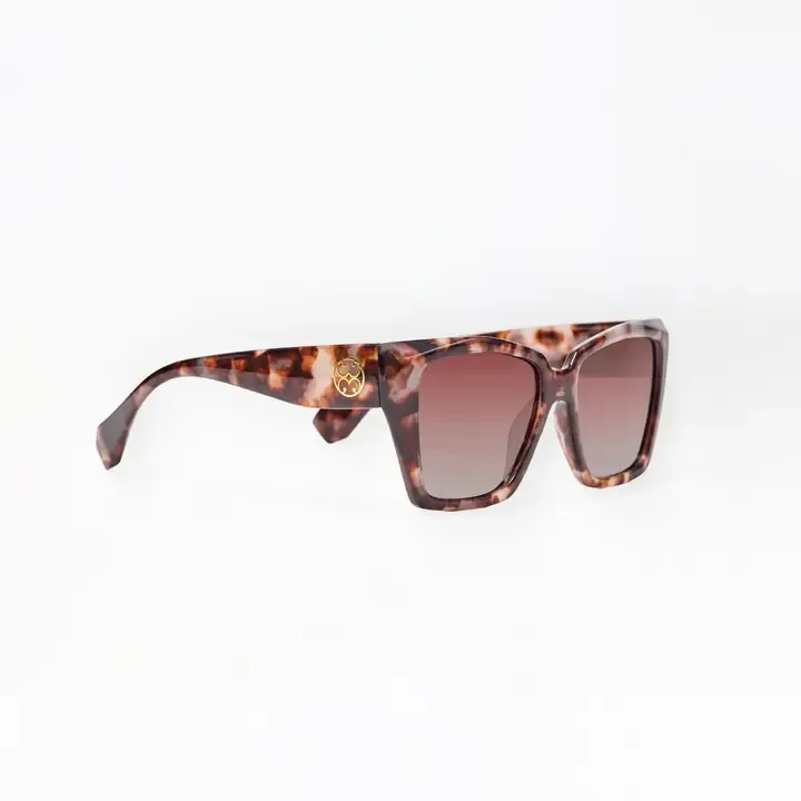 Jessie Polarized Sunglass-Tortoise
