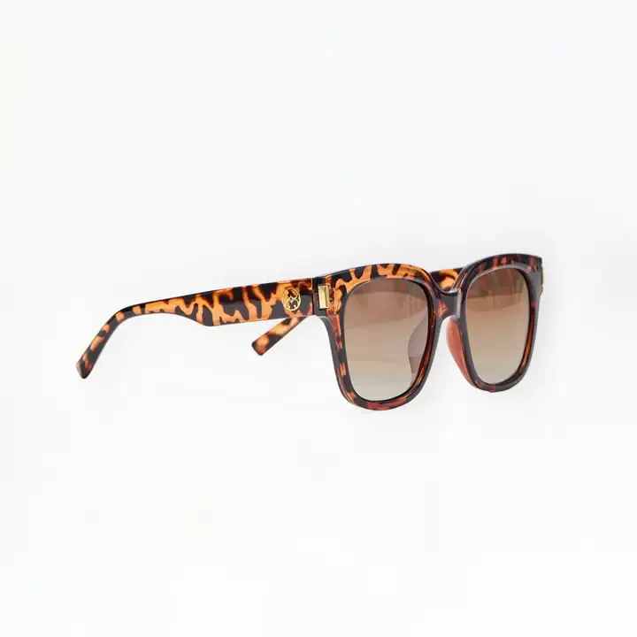 Krista Polarized Sunglass-Tortoise