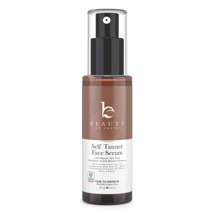 Self Tanner Hyaluronic Acid Face Serum 2oz-Fair to Medium
