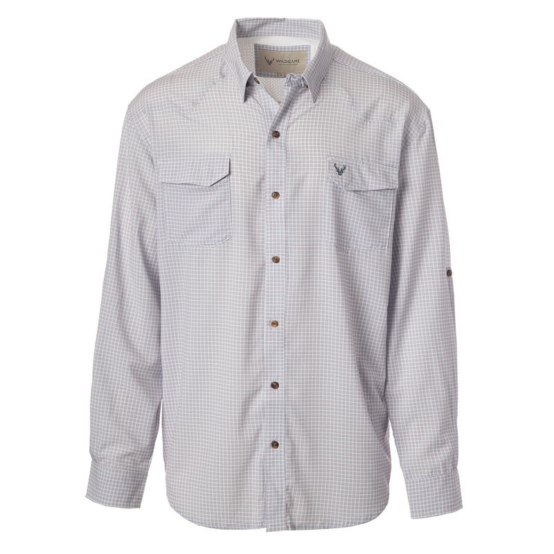 Clouddrift Button Down-Pink/Grey