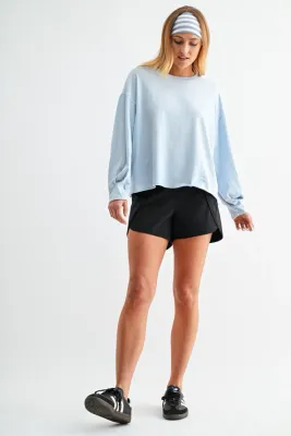 BC Scallop Active Short-Black