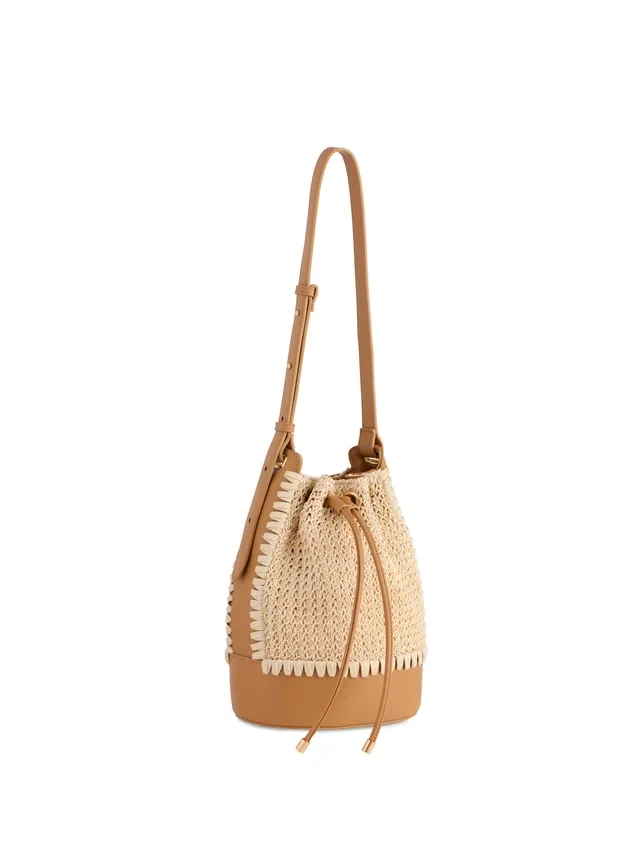 VG Mia Bucket Bag-Tan