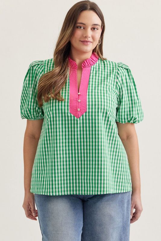Fresh Picked Gingham Top