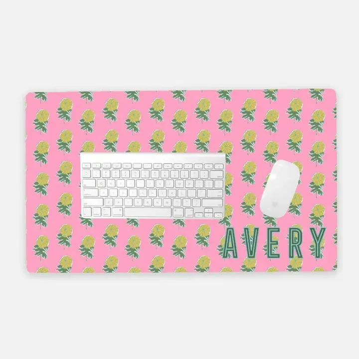 Kyra Pink Desk Mat
