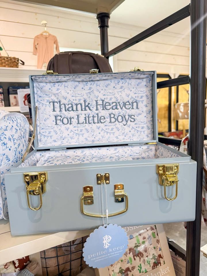 Mini Blue Trunk-Thank Heaven
