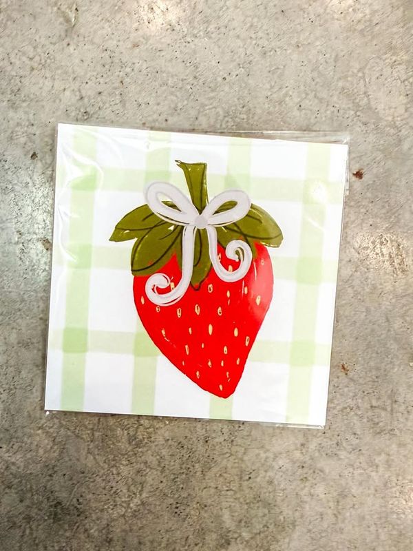 4x4 Print Insert-Strawberry