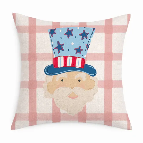 Uncle Sam Square Pillow