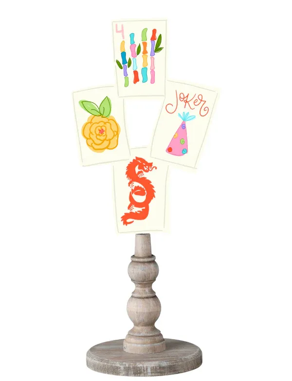 Mahjong Tiles Topper