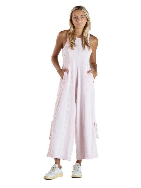 VG Washed Rose Jumpsuit