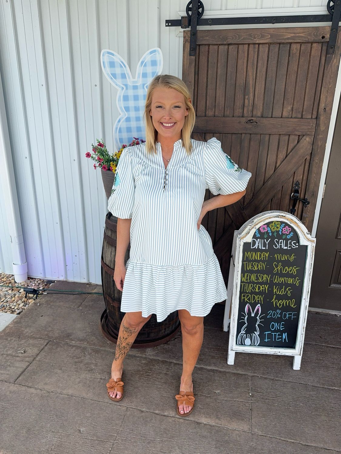 Juliette Dress-Lt. Blue