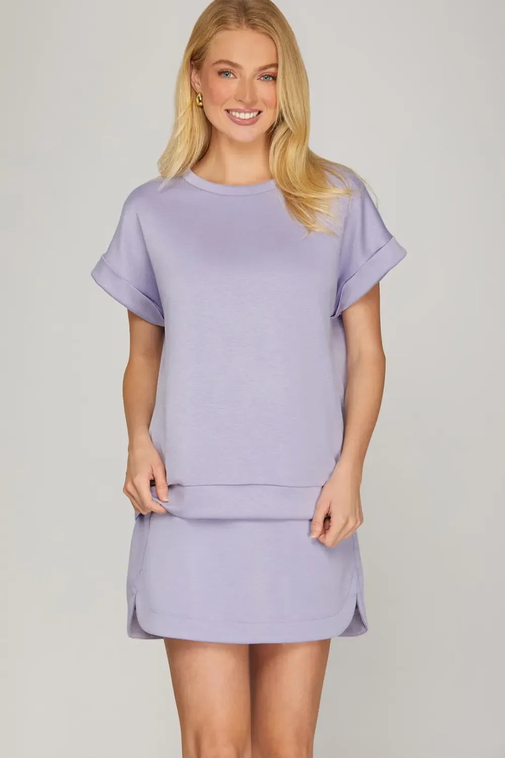 Malia Top-Lilac