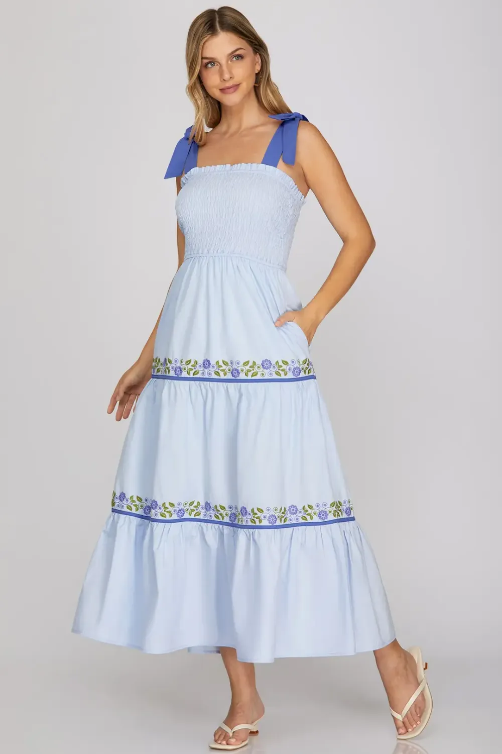 Karter Dress-Lt. Blue