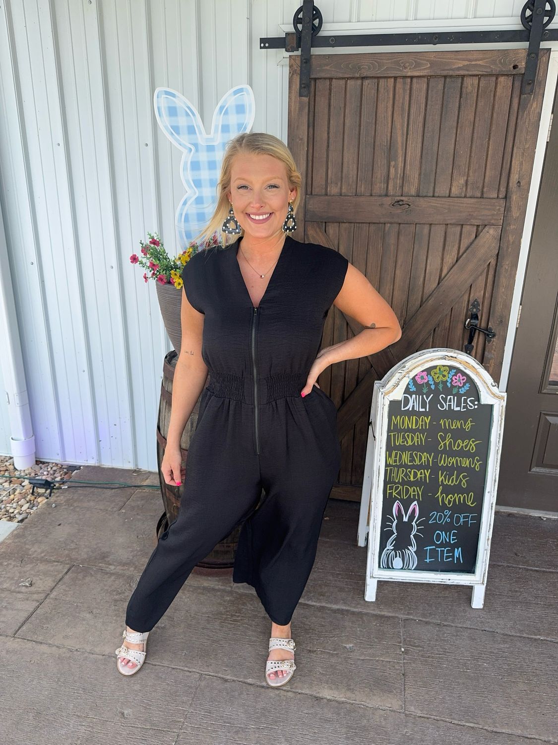 Adelyn Black Jumpsuit