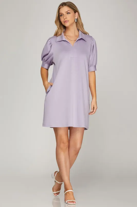Zane Lilac Dress