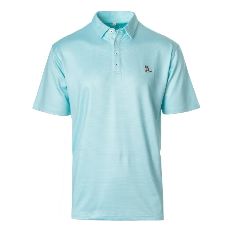 Youth Roost Mallard Polo-Aqua