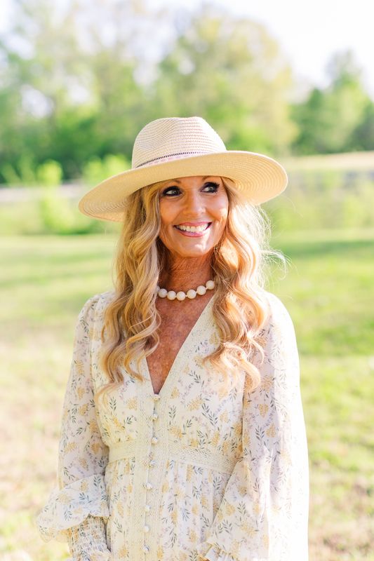 VG Dorian Tote &amp; Hat Set-Pink