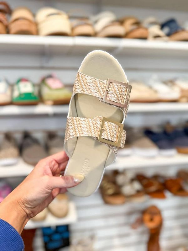 Wheat Buckle Sandals