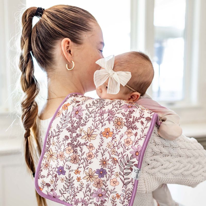 Flora Burp Cloth Set