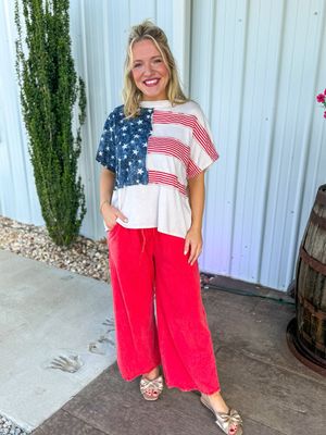 RD Wavy Ribbed Pants