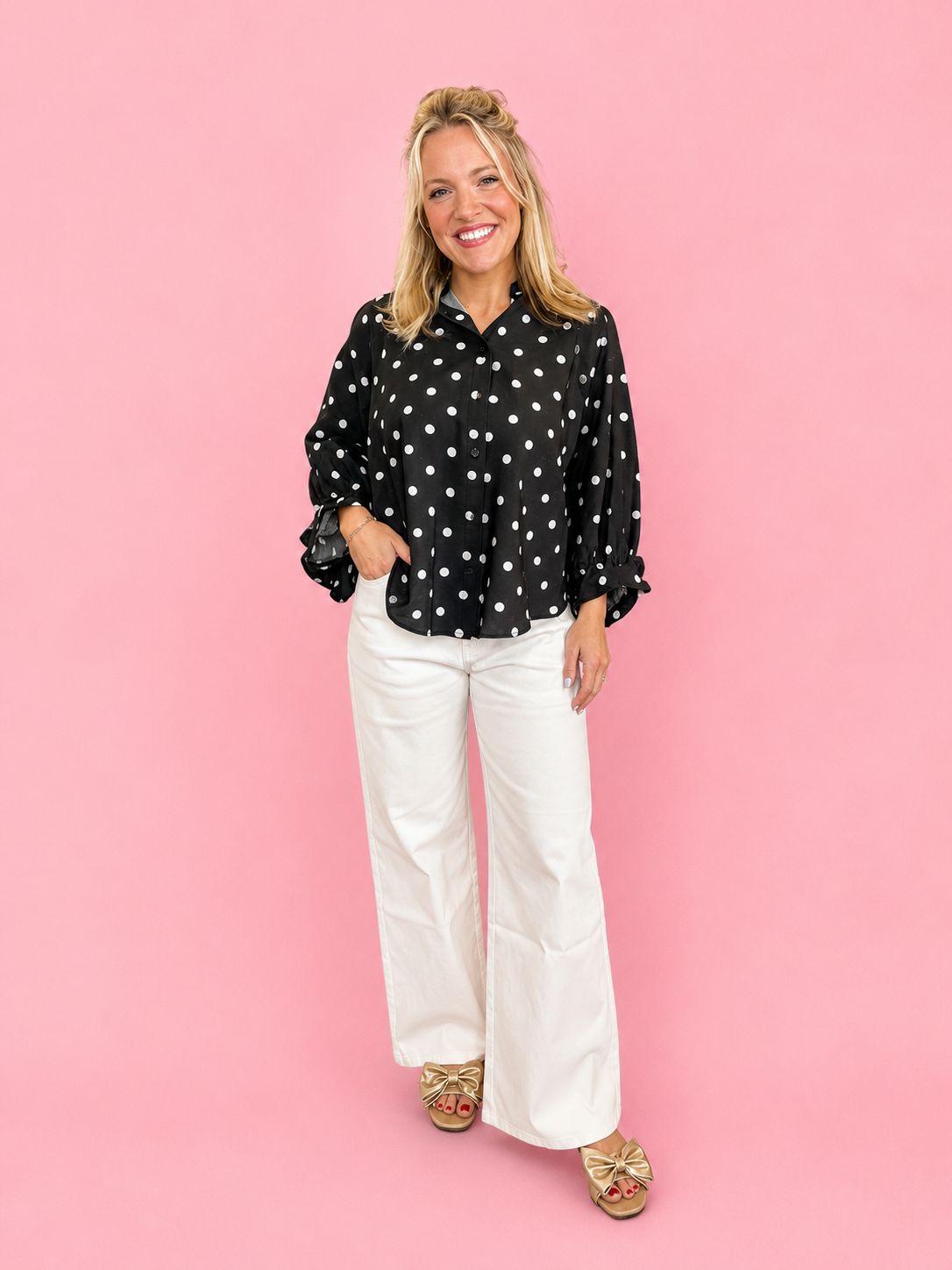 Your Basic White Pant