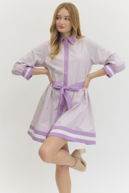 Makayla Lavender Dress