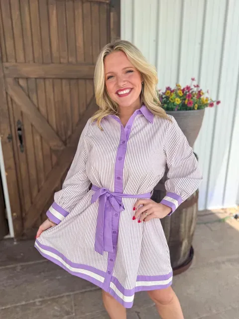 Makayla Lavender Dress