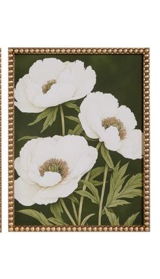 22" Poppy Petals Framed Wall Art 2