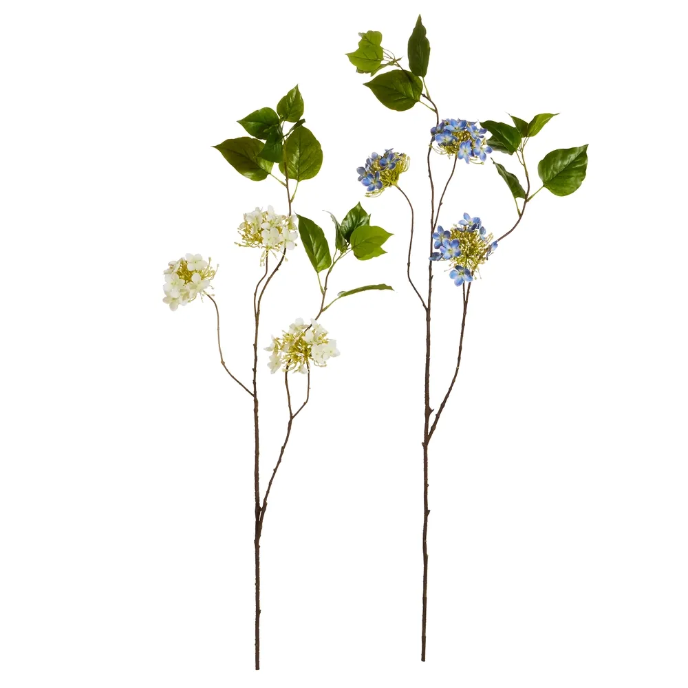 47" Hydrangea Branch