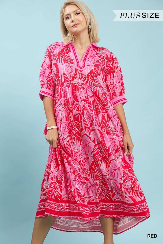 Flamingo Bloom Dress