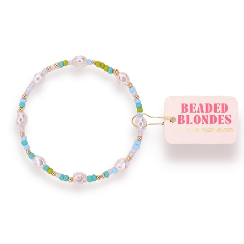 VG Beaded Blonde-Capri Sprinkle Pearl