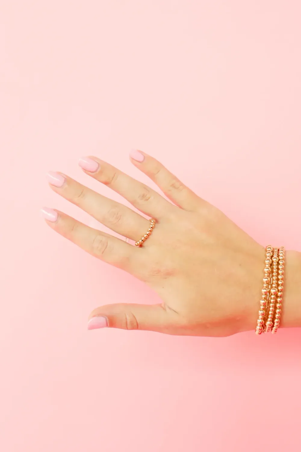 VG Beaded Blonde-Lauren Ring