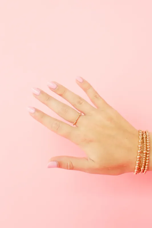 VG Beaded Blonde-Ella Ring