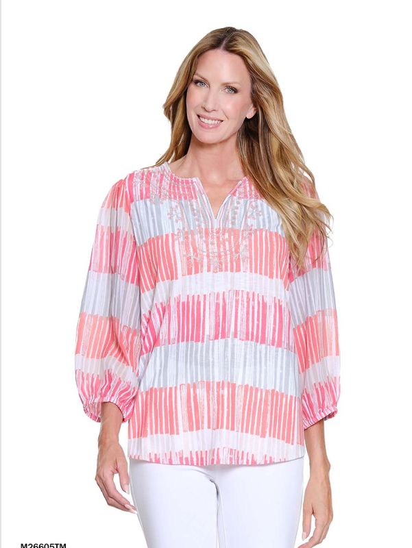 Garden Multi Notch NK Top