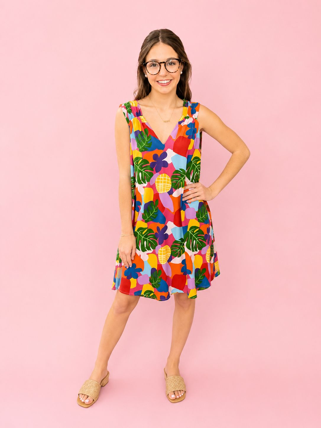 Evelyn Fruity Isle Dress