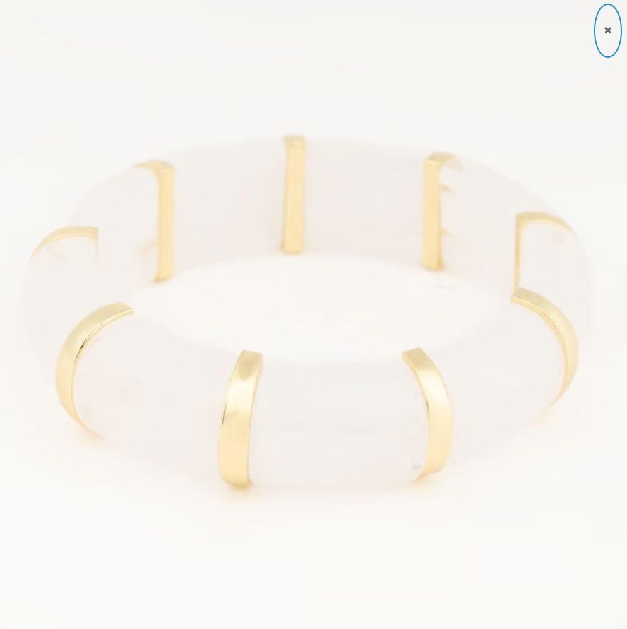 Rosemary Bracelet-White