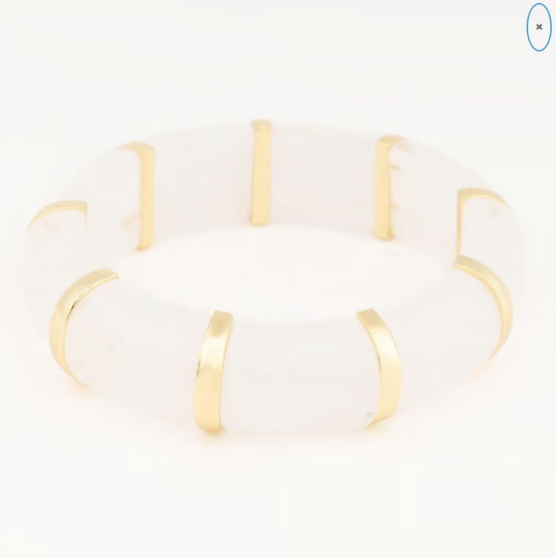 Rosemary Bracelet-White