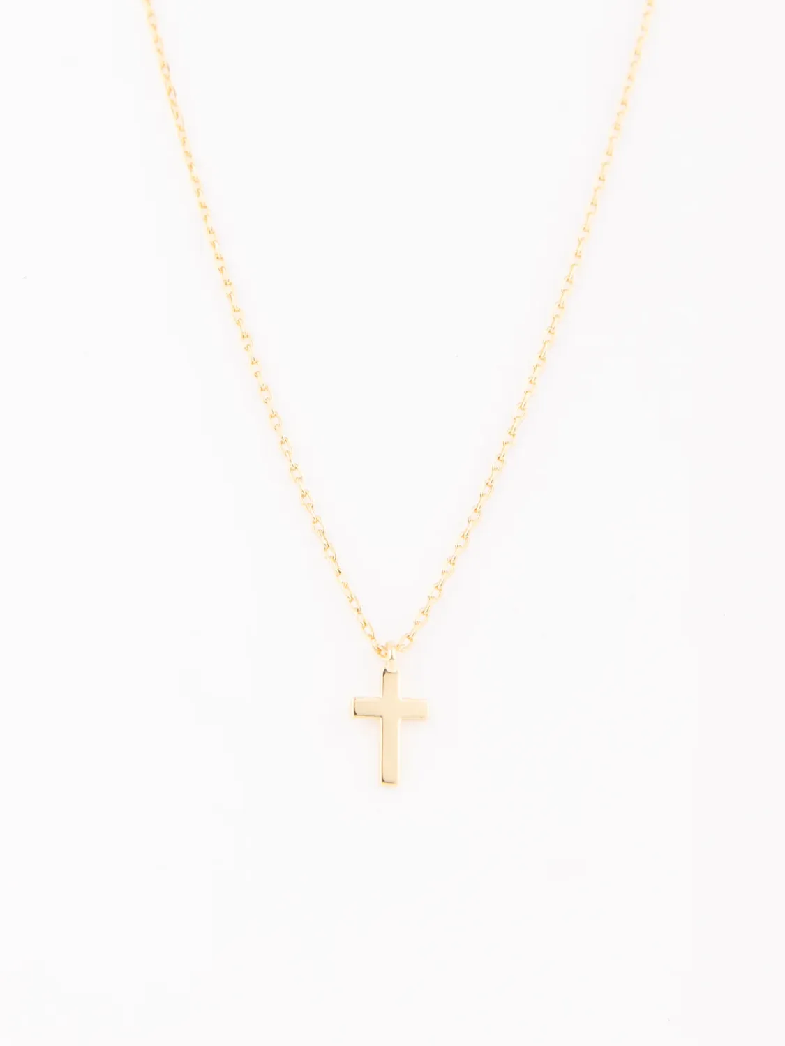 Luxe Little Cross Necklace