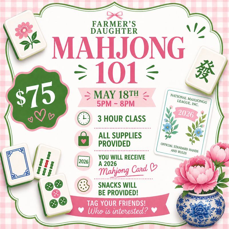 Mahjong 101 Class