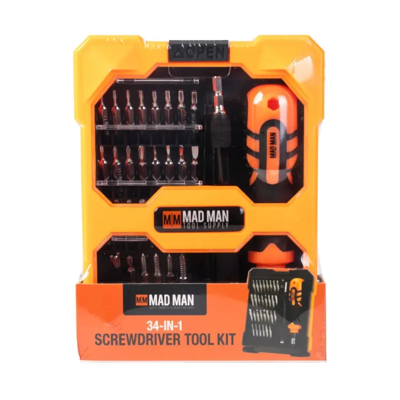 34-in-1 Screwdriver Tool Kit